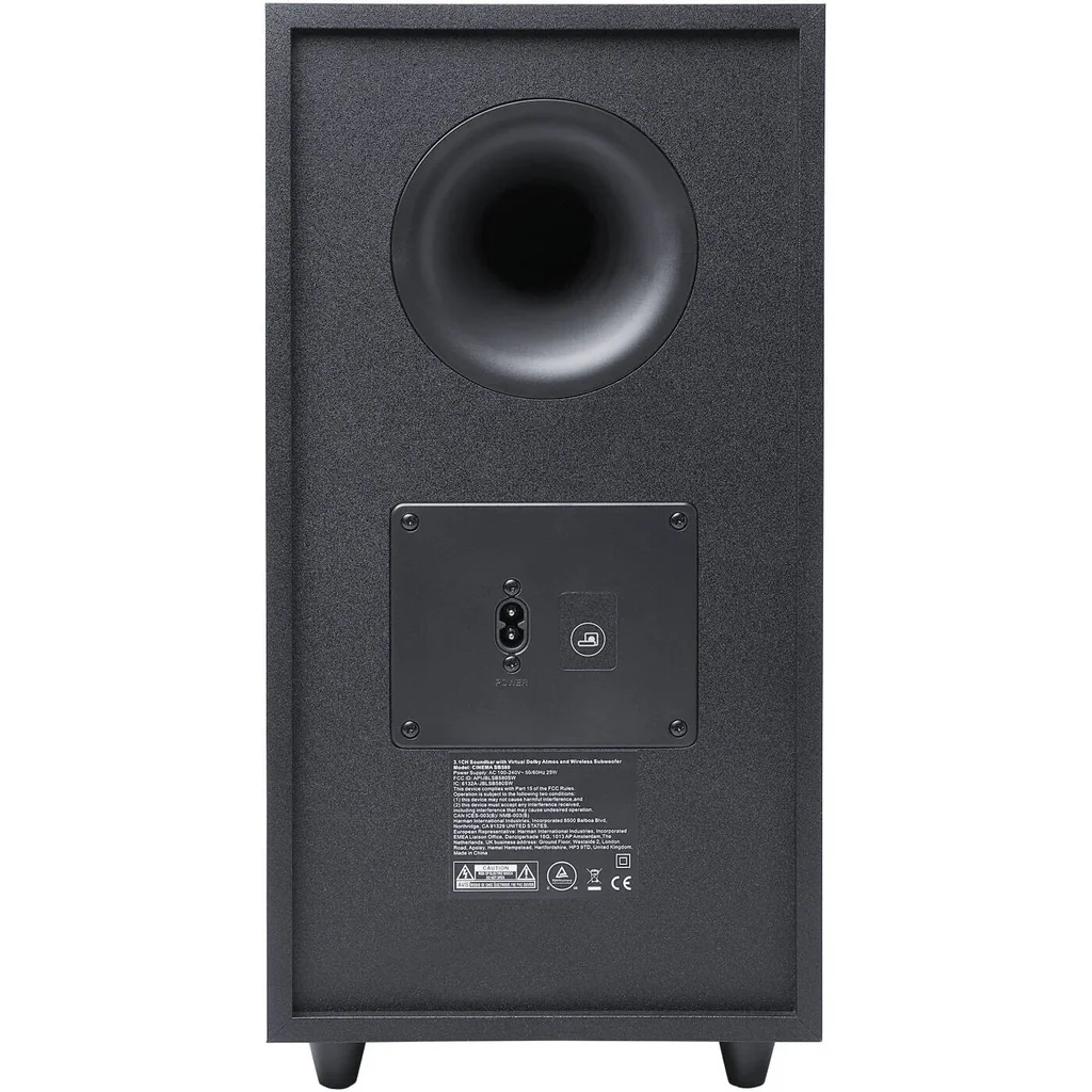 JBL Cinema SB580 3.1 Channel Soundbar, 440W Output, 3x (45 x 100) mm Racetrack Drivers + 3x 13mm Tweeters, 6.5" (165 mm), Wireless Subwoofer, Bluetooth 5.3 Version, Black | JBLSB580BLKUK - Image 6