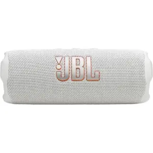 JBL Flip 7 Portable Bluetooth Speaker, Bluetooth 5.4 Version, 25 W RMS for Woofer, 10 W RMS for Tweeter, Lossless Audio Playback, Waterproof, Dustproof, & Drop-Proof, White | JBLFLIP7WHT