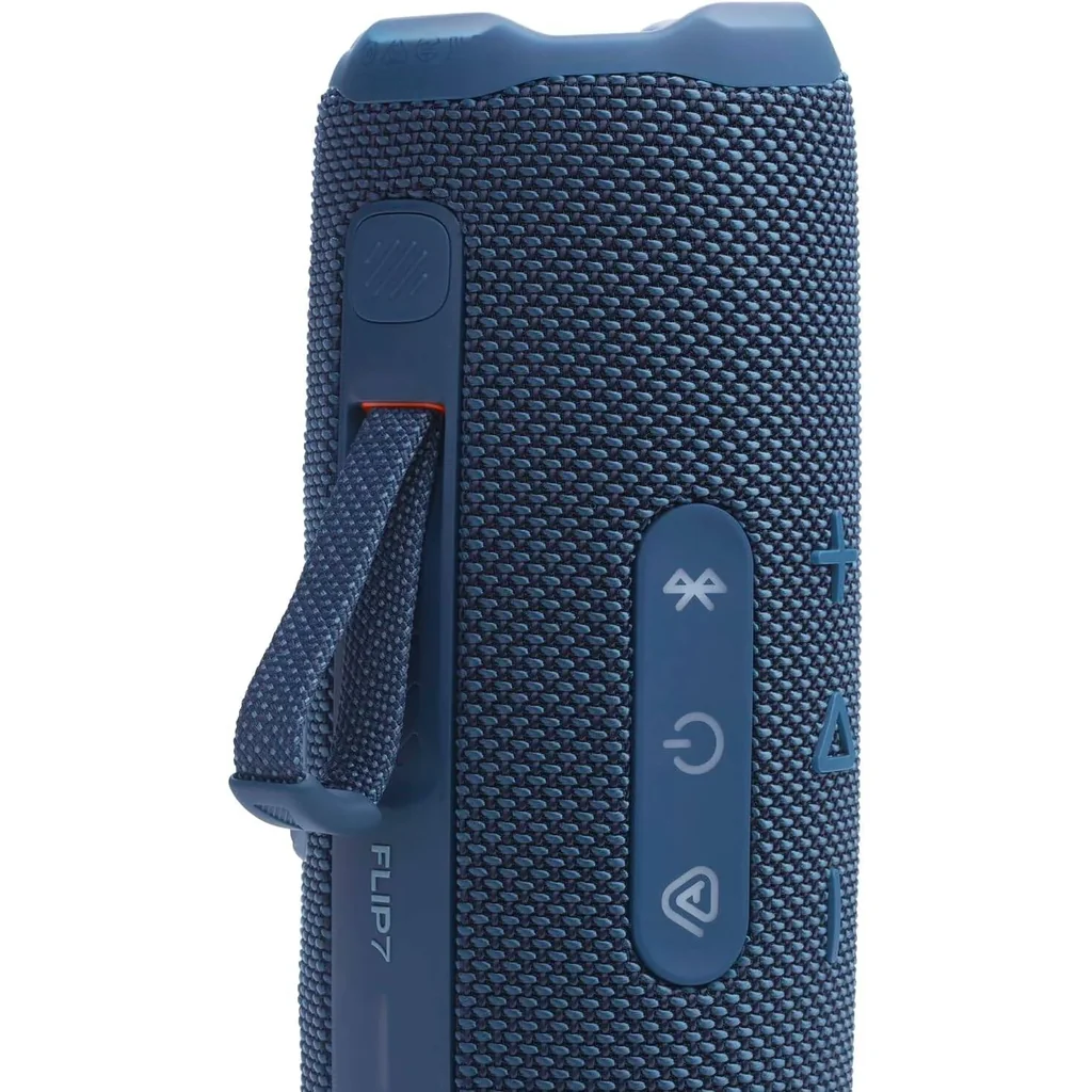 JBL Flip 7 Portable Bluetooth Speaker, Bluetooth 5.4 Version, 25 W RMS for Woofer, 10 W RMS for Tweeter, Lossless Audio Playback, Waterproof, Dustproof, & Drop-Proof, Blue | JBLFLIP7BLU - Image 8