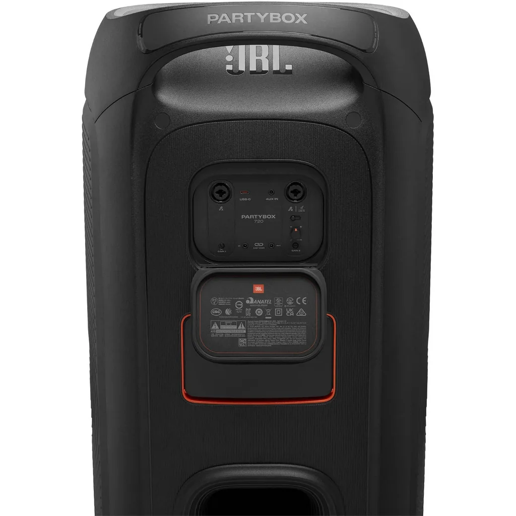 JBL PARTYBOX 720 Bluetooth Portable Speaker, 800W RMS JBL Pro Sound, Futuristic Lightshow, Mobile App Control, Bluetooth 5.1, Up to 15 Hours Playtime, Battery Is Not Included, Black | JBLPARTYBOX720EU - Image 5