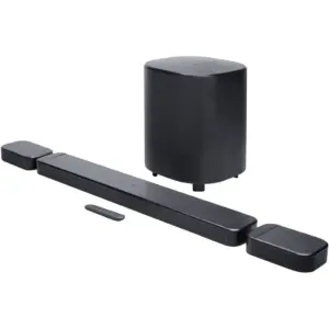 JBL Bar 800MK2 Soundbar, 780W Max Speaker Output, 10" Wireless Subwoofer, 35Hz - 20kHz Frequency Response, MultiBeam 3.0, PureVoice 2.0, SmartDetails, Dolby Atmos, Black | JBLBAR800M2BLK