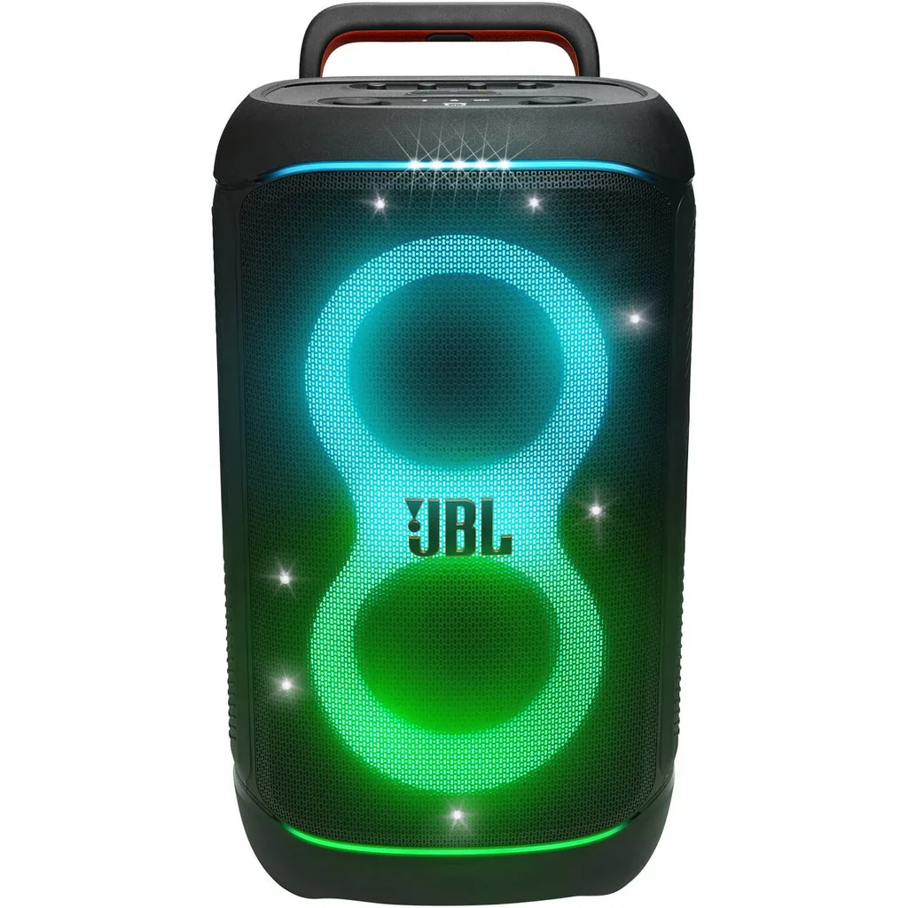 JBL PartyBox 520 Portable Bluetooth Speaker, 400W Output Power, 40 Hz-20 kHz Frequency Response, AI Sound Boost, Lightshow, Auracast Multi-Speaker Connection, IPX4 Splash Proof, Black | JBLPARTYBOX520 - Image 2