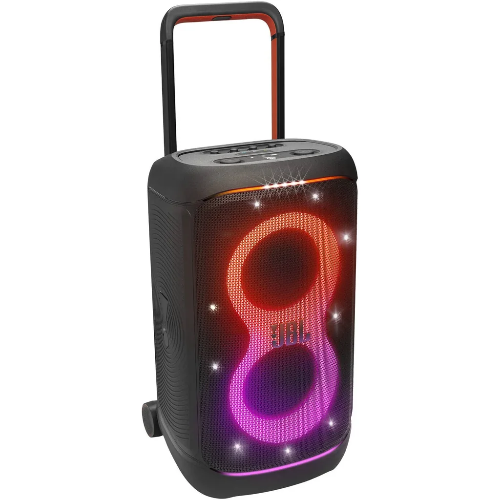 JBL PartyBox 520 Portable Bluetooth Speaker, 400W Output Power, 40 Hz-20 kHz Frequency Response, AI Sound Boost, Lightshow, Auracast Multi-Speaker Connection, IPX4 Splash Proof, Black | JBLPARTYBOX520 - Image 9