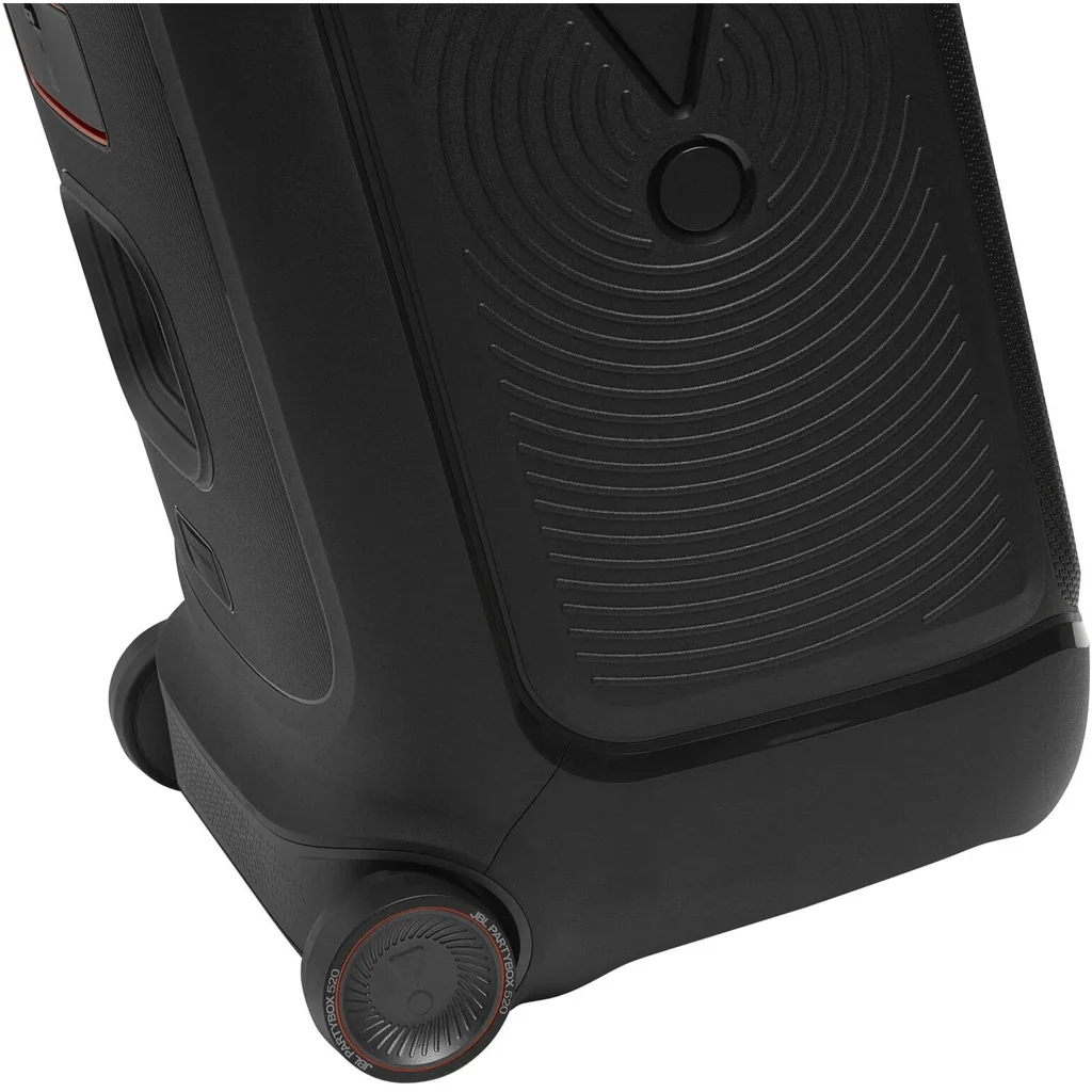 JBL PartyBox 520 Portable Bluetooth Speaker, 400W Output Power, 40 Hz-20 kHz Frequency Response, AI Sound Boost, Lightshow, Auracast Multi-Speaker Connection, IPX4 Splash Proof, Black | JBLPARTYBOX520 - Image 11