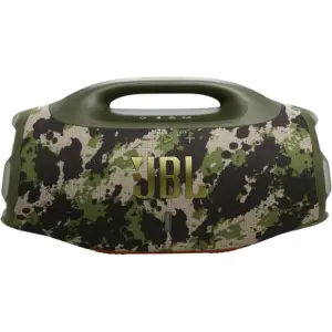 JBL Boombox 4 Portable Bluetooth Speaker, 2x 65W RMS Woofer Power, 37Hz - 20kHz, Two Bast Boost Settings, Up to 28 Hours Playing Time, IP68 Waterproof & Dustproof, Squad | JBLBOOMBOX4SQUAD