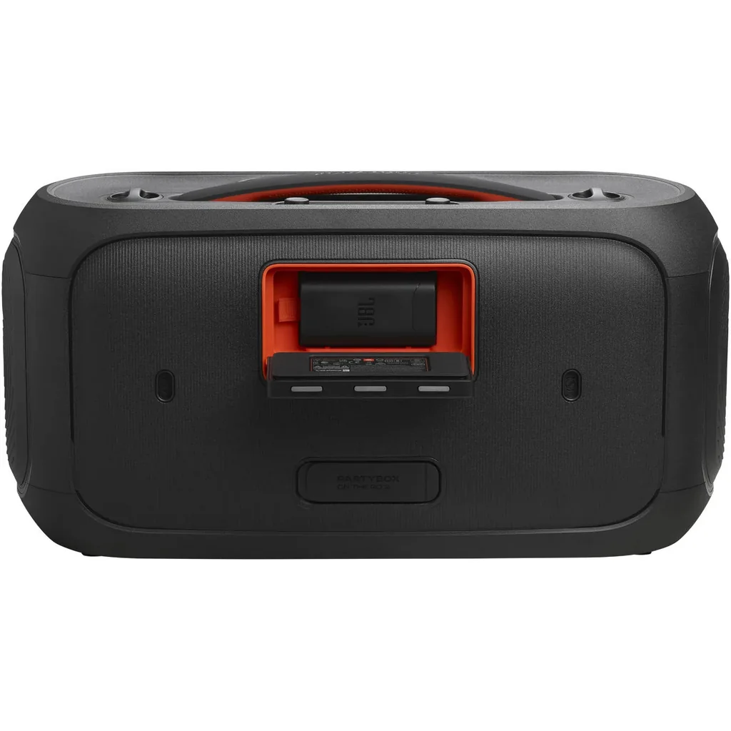 JBL PartyBox On-The-Go 2 Portable Party Speaker, Bluetooth 5.4 Auracast Multi-Speaker Pairing, 2 Wireless Mics Karaoke Echo Smart Key Change, 15Hr Battery USB-C Fast Charge, Black | JBLPARTYBOXOTG2 - Image 3