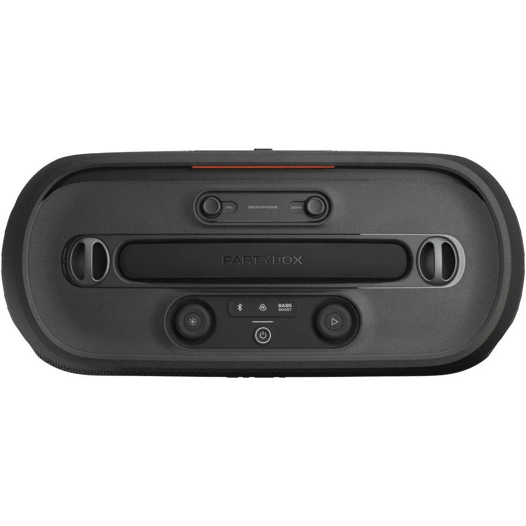 JBL PartyBox On-The-Go 2 Portable Party Speaker, Bluetooth 5.4 Auracast Multi-Speaker Pairing, 2 Wireless Mics Karaoke Echo Smart Key Change, 15Hr Battery USB-C Fast Charge, Black | JBLPARTYBOXOTG2 - Image 5