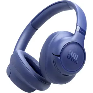 JBL Tune 730BT Wireless Over-Ear Headphones, JBL Pure Bass Sound, Up to 76 Hours Battery Life, Bluetooth 6, Lightweight Foldable Design, 2 Built-in Mics with VoiceAware, Blue | JBLT730BTBLU