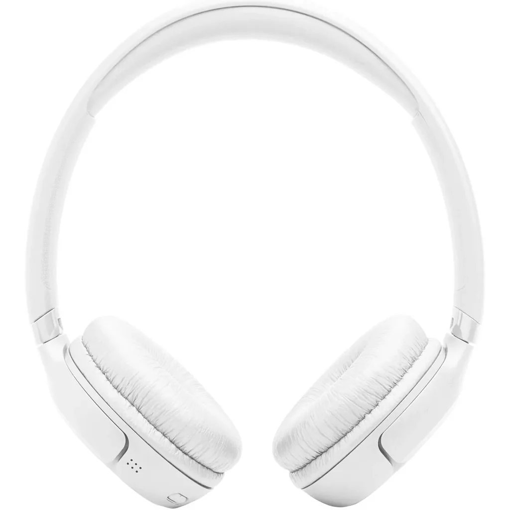 JBL Tune 530BT Wireless On-Ear Headphones, JBL Pure Bass Sound, Up to 76 Hours Battery Life, Bluetooth 6.0 Connection, Lightweight Foldable Design, 2 Beamforming Mics, White | JBLT530BTWHT - Image 4