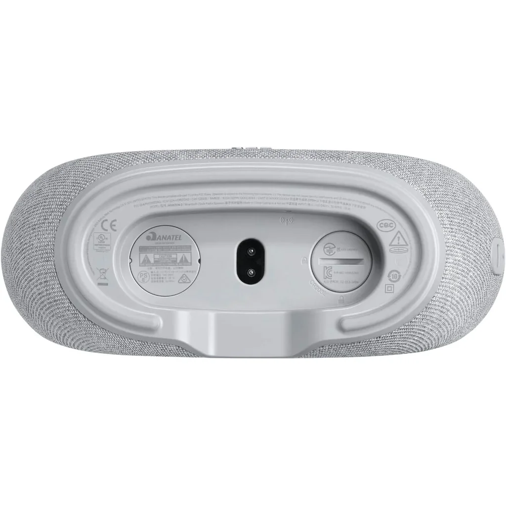 JBL Horizon 3 Bluetooth Clock Radio Speaker, Sunrise Alarm Simulation, JBL Pro Sound with DAB/DAB+/FM Radio, Wireless Bluetooth Streaming, USB Phone Charging Port, Gray | JBLHORIZON3GRY - Image 2