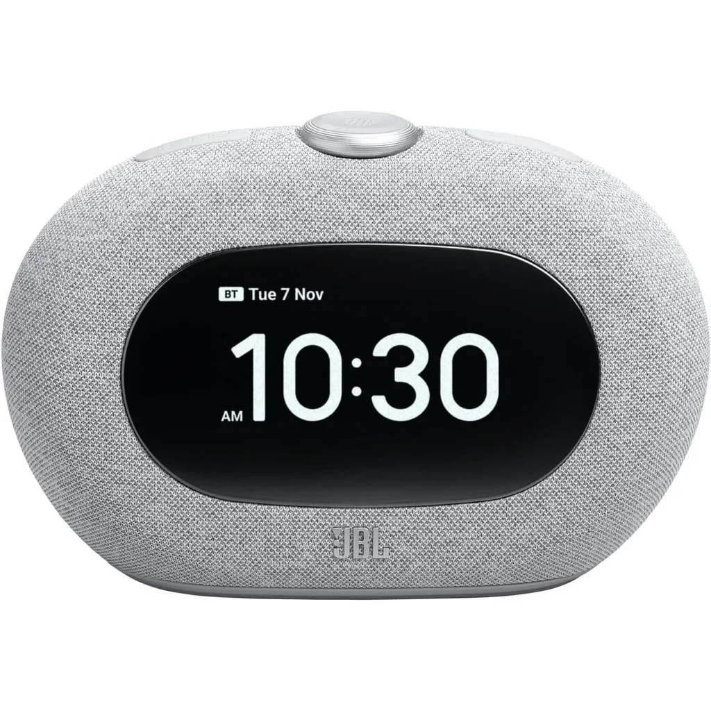 JBL Horizon 3 Bluetooth Clock Radio Speaker, Sunrise Alarm Simulation, JBL Pro Sound with DAB/DAB+/FM Radio, Wireless Bluetooth Streaming, USB Phone Charging Port, Gray | JBLHORIZON3GRY - Image 5