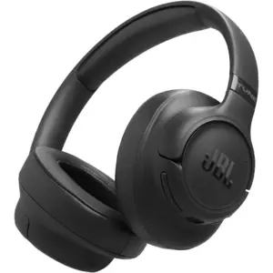 JBL Tune 780NC Bluetooth Headphones, 40mm Drivers, Adaptive Noise Cancelling, Built-In 5 Microphones, Voice Aware, Foldable, Spatial Sound, Ambient Aware, Black | JBLT780NCBLK
