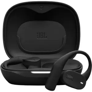 JBL Sense Lite, True Wireless Open-Ear Earbuds, JBL OpenSound Technology, 32 Hours Battery Life, 4 Microphones Clear Calls, IP54 Water & Dust Resistant, Black | JBLSENSELITEBLK