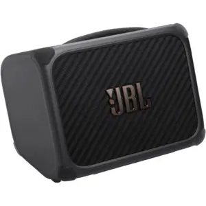 JBL BandBox Trio AI-Powered Practice Amp & Portable Speaker, 135W, Bluetooth, Stem AI Audio Separation, 4-Channel Mixer, Built-in Effects, LCD Screen & Rechargeable Battery, Black | JBLBANDBOXTRIO