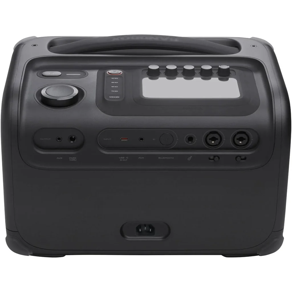 JBL BandBox Trio AI-Powered Practice Amp & Portable Speaker, 135W, Bluetooth, Stem AI Audio Separation, 4-Channel Mixer, Built-in Effects, LCD Screen & Rechargeable Battery, Black | JBLBANDBOXTRIO - Image 4