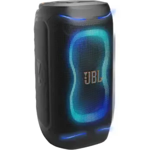 JBL PartyBox 130 Portable Party Speaker, 200W RMS, AI Sound Boost, Dynamic Lightshow, 15Hr Battery, IPX4 Splashproof, Auracast, Smart EQ, JBL One App, Black | JBLPB130BLK