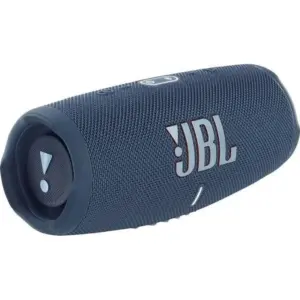 JBL Charge 5 Bluetooth Speaker, For Outdoor, Water Proof, Dustproof Rating, Use Up To 20 Hours Playback, Pair Up To Two Mobile Devices at Once, USB Type-C Connectivity, Blue | CHARGE5-BL