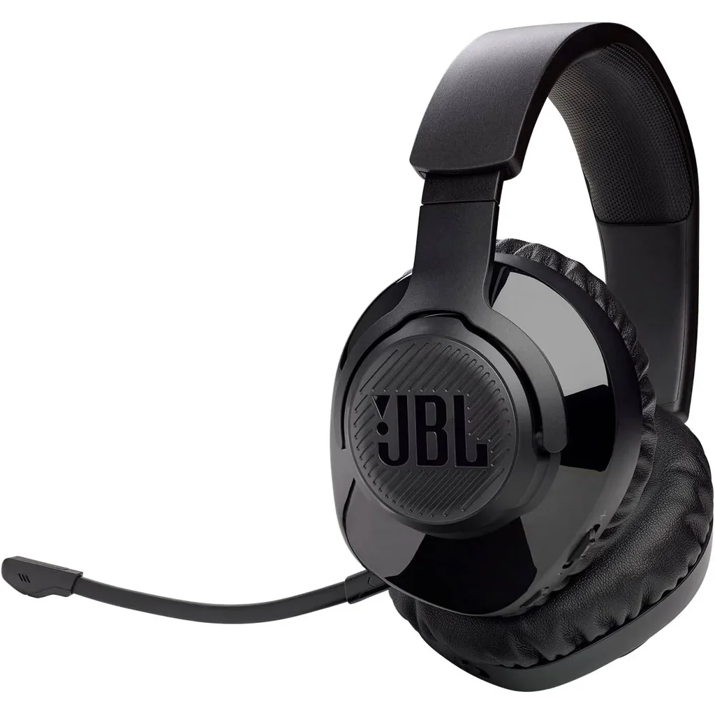 JBL Quantum 350 Wireless Gaming Headset, 40mm Driver Size, 2.4 GHz Wireless Transmission, Up to 22H Battery Life, Detachable Mic, Works on PC, PS5, Nintendo Switch & More, Black | JBLQ350WLBLK - Image 2