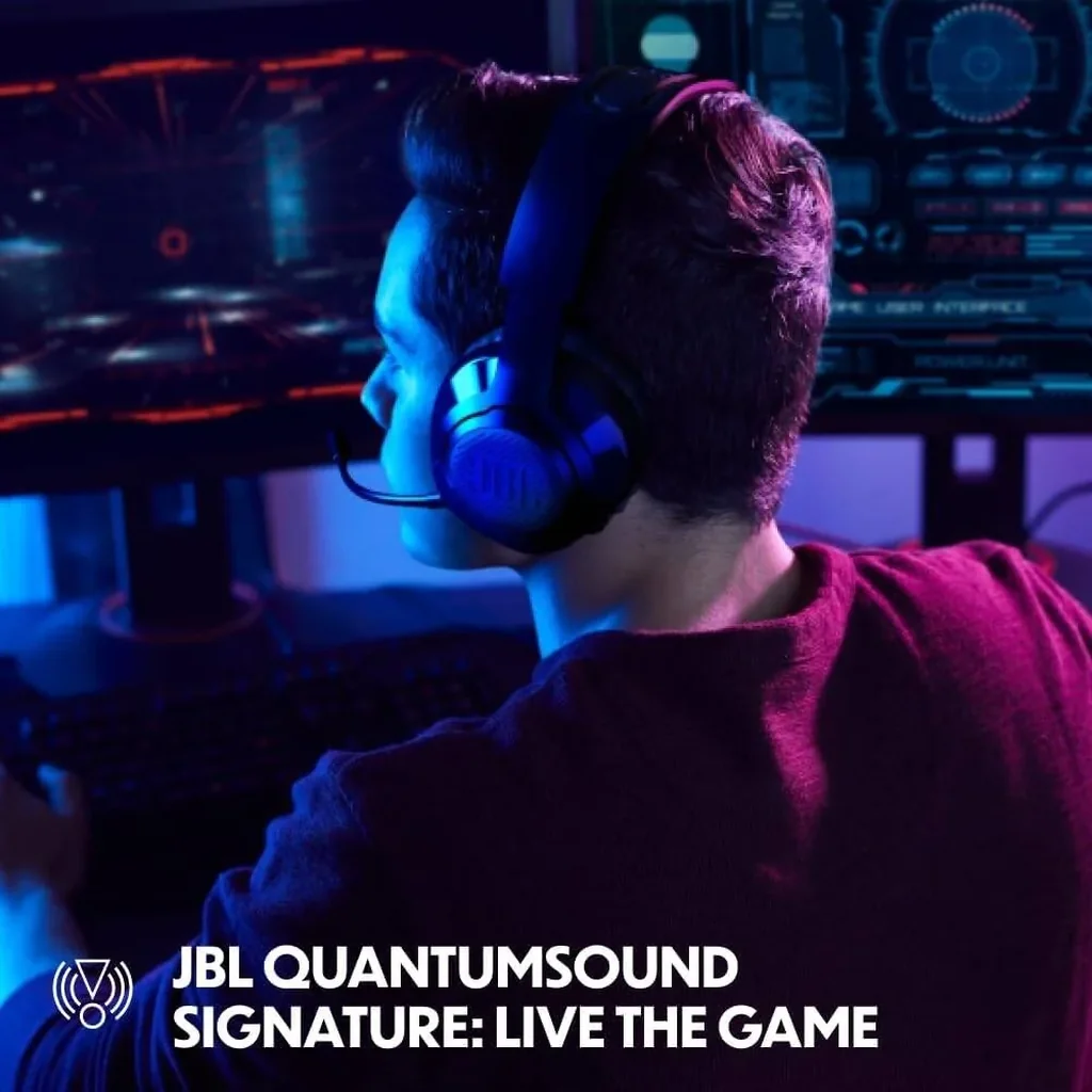 JBL Quantum 350 Wireless Gaming Headset, 40mm Driver Size, 2.4 GHz Wireless Transmission, Up to 22H Battery Life, Detachable Mic, Works on PC, PS5, Nintendo Switch & More, Black | JBLQ350WLBLK - Image 6