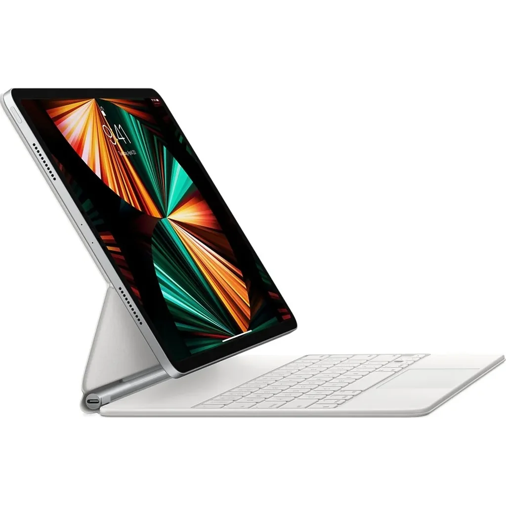 Apple MJQL3 Magic Keyboard, For 12.9'' Ipad 2021 3rd to 5th Generation, US English Layout, White | MJQL3LL/A - Image 3
