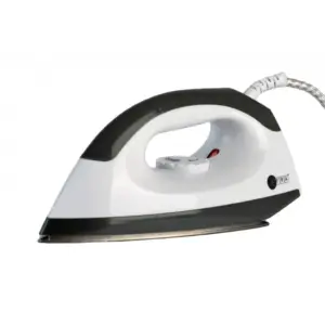 Afra Japan Dry Iron, 1000W Power, Non-Stick Soleplate, Indicator Light, Overheat Protection, Temperature Knob, Smooth Ironing, G-MARK, ESMA, ROHS, And CB Certified, Grey | AF-1000IRGY