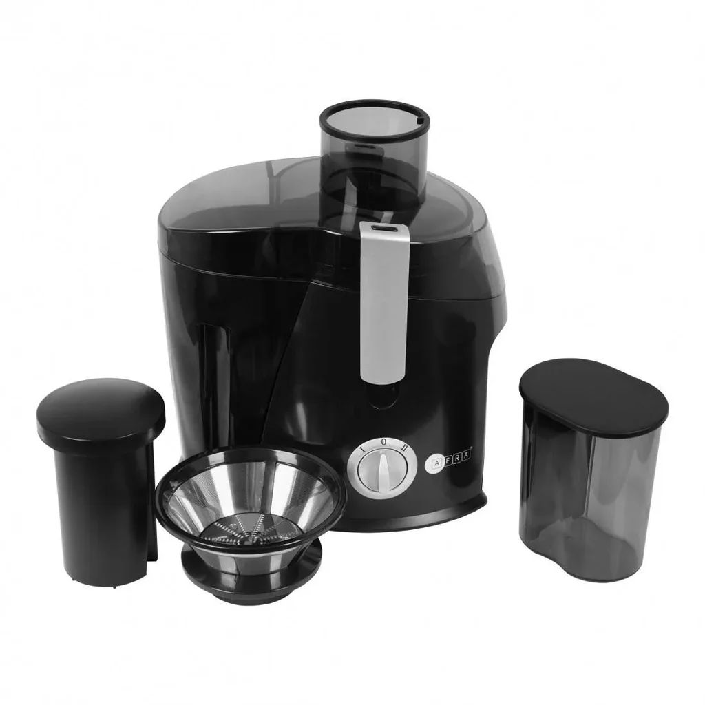 AFRA Juicer, 400W Power, 2 Speed Settings, Stainless Steel Filter, Easy Operating & Cleaning, Mark, ESMA, RoHS, And CB Certified, 2 Years Warranty, Black | AF-400JCBK - Image 2