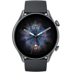 Amazfit GTR 3 Pro Smart Watch, 1.45" AMOLED Display, Alexa Built-in, Bluetooth Phone Calls, Zepp OS & App-Support, 150+ Sports Modes, 5 ATM Water Resistance, Infinite Black | GTR3PRO-BLACK