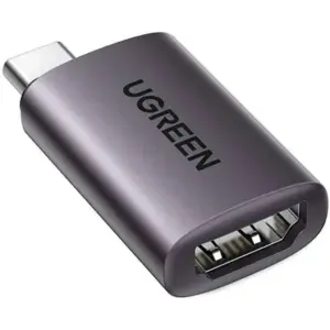 Ugreen USB-C to HDMI 2.0 Adapter, 4K 60Hz Resolution, Compatible with MacBook Pro / MacBook Air / iPad Pro / Pixel Book, Aluminum + TPE Material, Space Gray | 70450