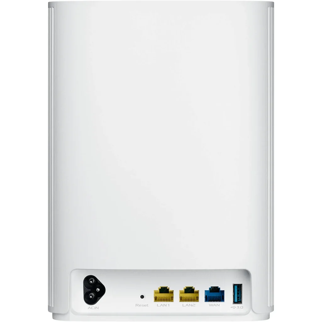 ASUS ZenWiFi AX Hybrid Powerline XP4 Mesh WiFi6 Router, Coverage Up to 5,500 Sq.Ft, 1300 Mbps Speed, 20/40/80 MHz Bandwidth, 2.4G Hz/5 GHz Frequency, 4 Antenna, 2 Pack, White | 90IG05T0-BM9110 - Image 8