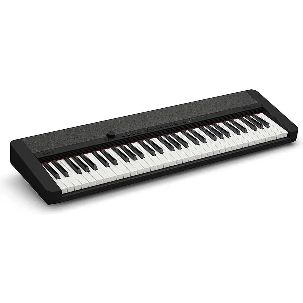 Casio Casiotone CT S1 61-Key Portable Keyboard AiX Tone Engine, Touch Responsive Keys, 64-Note Polyphony, Black | CT-S1 BK - Image 2