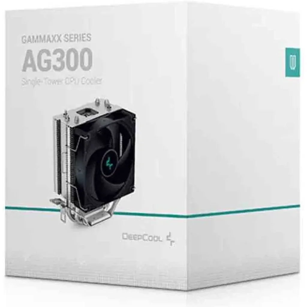 DeepCool AG300 Single Tower 92mm CPU Cooler, 500-3050 RPM Fan Speed, 36.75 CFM Airflow, 1.56W Power, 30.5 dBAFan Noise, Hydro Bearing, 4 Pin PWM Fan Connector, Black | R-AG300-BKNNMN-G - Image 5