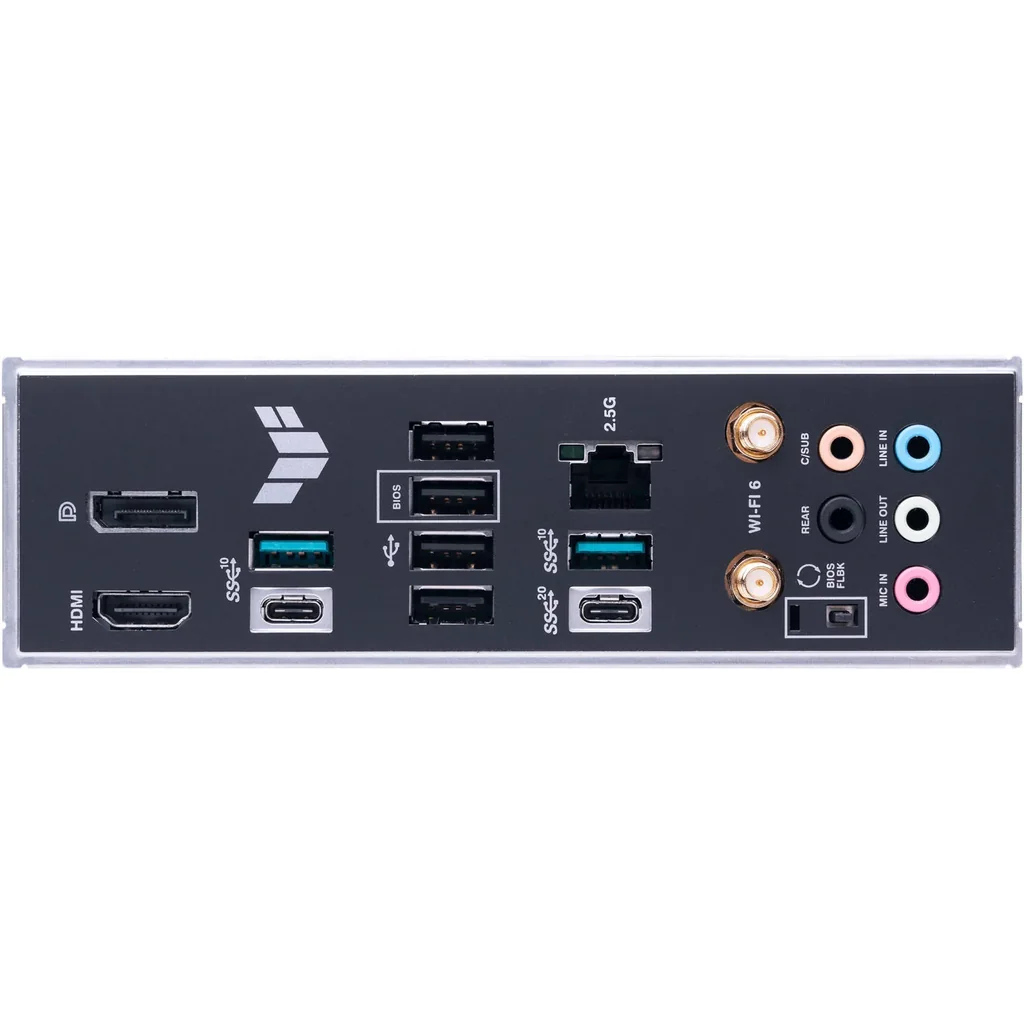 Asus Tuf Gaming B650-Plus Wifi DDR5 ATX Motherboard, AMD Socket AM5, B650 Chipset, 2.5Gb Ethernet, Bluetooth, WiFi 6E 6GHz, Max 128GB 4xDIMM Memory, PCIe 4.0x16, 3xM.2 Slot | 90MB1BZ0-M0EAY0 - Image 5