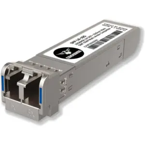 Commando 10G SFP+ SMF Transceiver (1310nm), Lightning Copper 1000 Base-T SFP, Hot Swappable, 1.25 Gbps, Single/Multi-Mode Fiber, 10km Distance | SFP-LR-10G