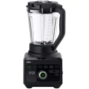 Braun 1600W Blender & Smoothie Maker Powerblend 9 Premium+ Powerful With 18 Functions, Unique Triangular Tritan Jar, Hot Soup, Chop, Ice CrUSh, Ice Cream And Spread Jb 9042 Black | JB9042