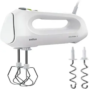 Braun MultiMix 1..Hand Blender Hand Mixer, 1.4.m, 400W, 207.mm, 76.mm, HM1010WH | Min 1 year manufacturer warranty, White | HM1010-WH