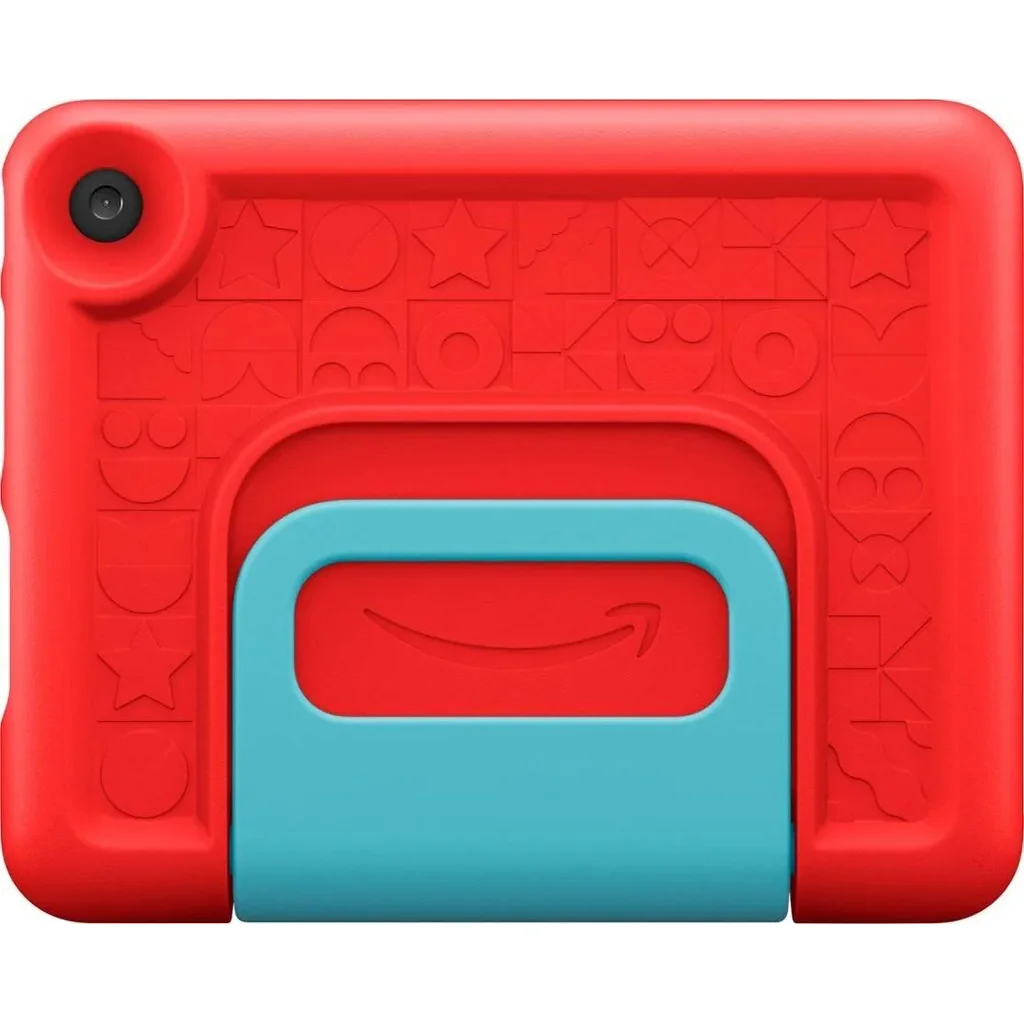 Amazon Fire 7 Kids Edition Tablet (2022), 7" 171 ppi IPS Display, 1GB RAM, 16GB Storage, 2 MP Front & Rear Cameras, Up to 7 Hours Battery Life, Easy Parental Controls, Kid-Proof Case, Red | B099HF2WGM - Image 3