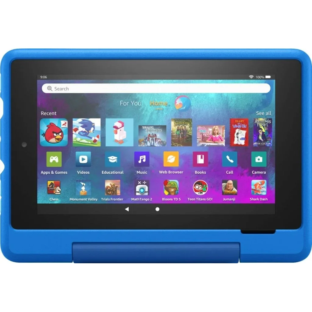 Amazon Fire HD 8 Kids Pro Tablet (2021), 8" HD 1280x800 Display, 2 GB RAM, 32GB Storage, Up to 12H Battery Life, 2 MP Dual Cameras, BT / Wi-Fi Connectivity, USB-C (2.0) Port, Blue | B08H5QX3YF - Image 5