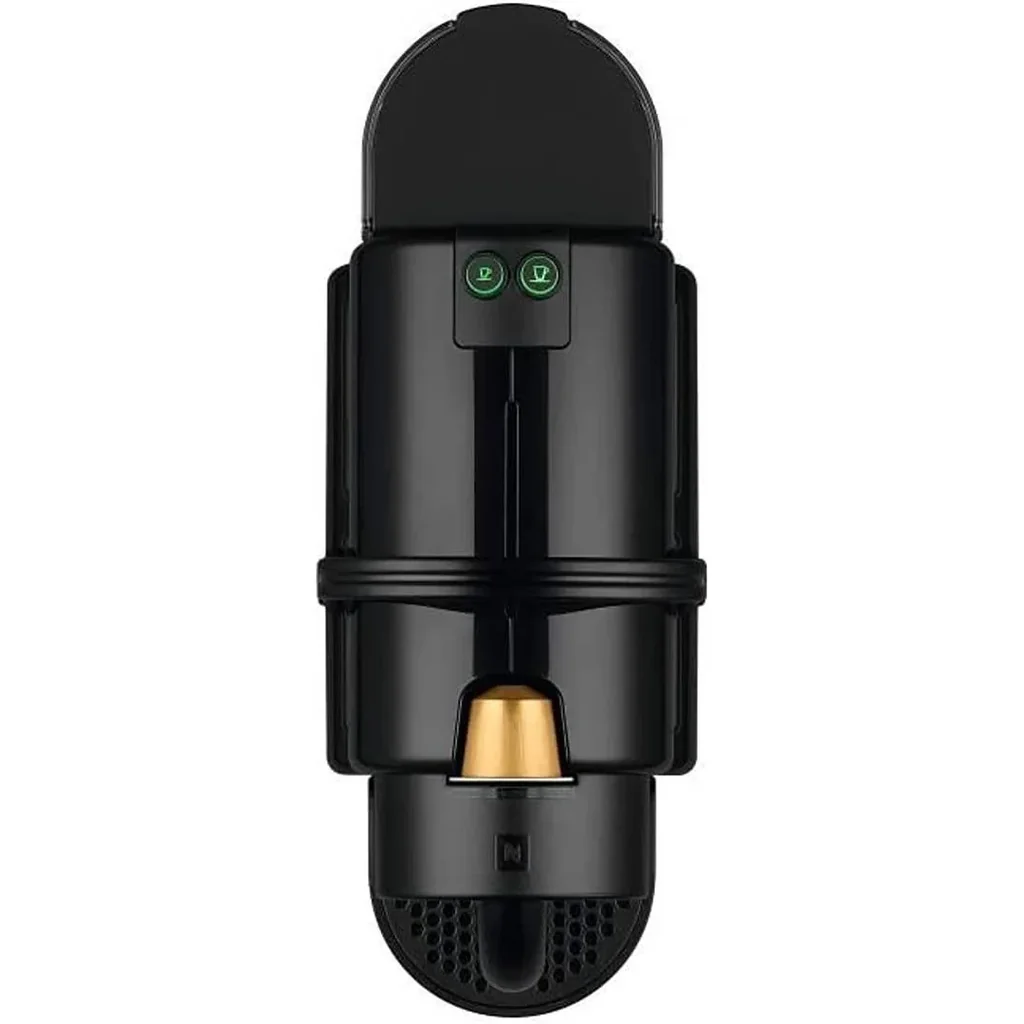Nespresso D40 Inissia Coffee Machine, With 20 Sets Of Capsules, 0.7L Removable Water Tank, Folding Drip Tray for Latte, High Pressure Pump & Perfect Heat Control System, Black | EN-80.B - Image 4