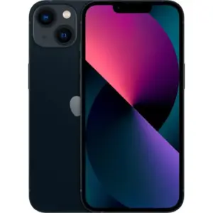 Apple iPhone 13 6.1'' Super Retina XDR Smartphone, 128GB Storage, A51 Bionic Chip, 12MP Wide/Ultra Wide Camera, International Version, Midnight | MLPF3