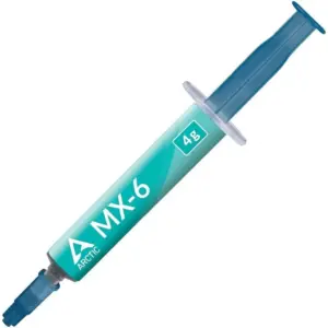 ARCTIC MX-6 (4 g) Ultimate Performance Thermal Paste for CPU, Consoles, Graphics Cards, Laptops, Very high Thermal Conductivity, Long Durability, Non-Conductive, Non-Capacitive | ACTCP00080A