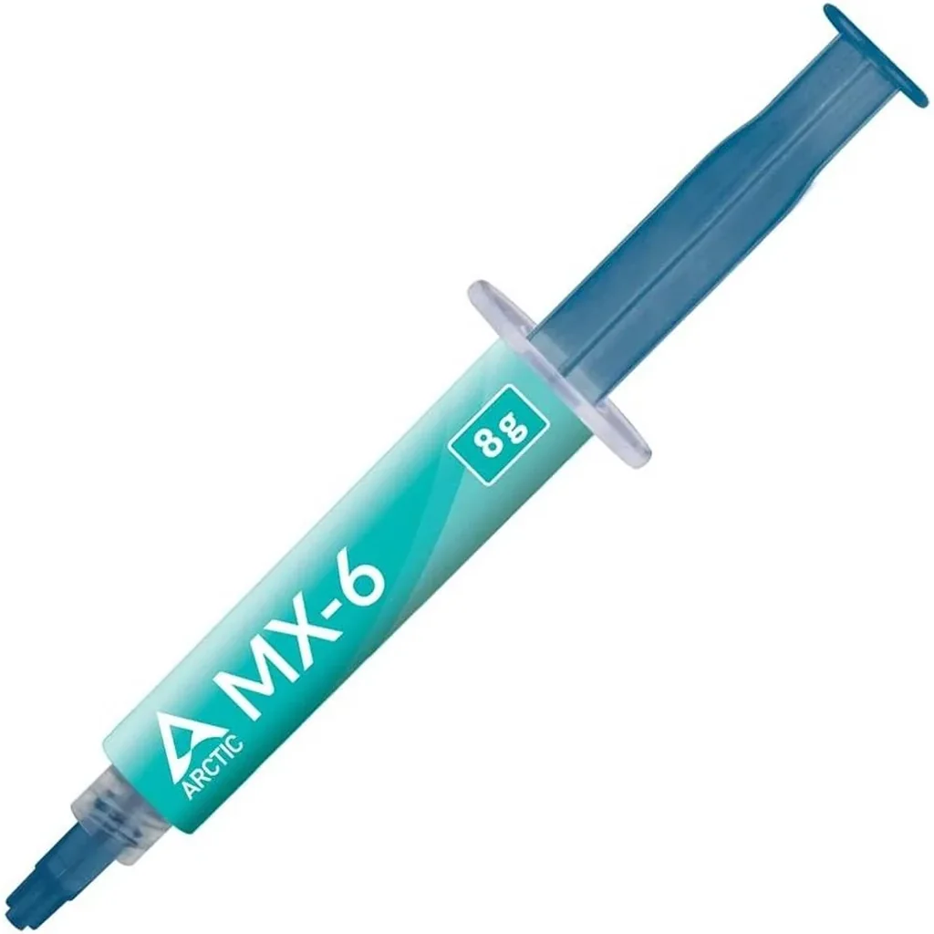 ARCTIC MX-6 (8g) Ultimate Performance Thermal Paste for CPU, Consoles, Graphics Cards, Laptops, Very High Thermal Conductivity, Long Durability, Non-Conductive, Non-Capacitive | ACTCP00081A