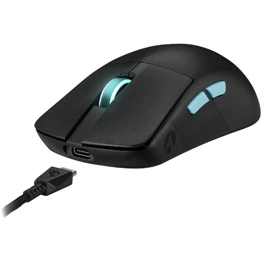Asus P713 ROG Harpe Ace Aim Lab Edition Wireless Gaming Mouse, 88 Hour Battery Life, Speednova Technology, 36000 DPI Sensor, 70M Click Durability, 1000hz Rolling Rate, Black | 90MP02W0-BMUA00 - Image 3