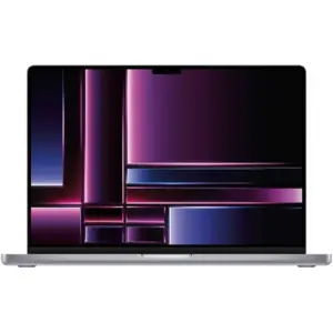 Apple Macbook Pro 14.2" Liquid Retina XDR Laptop, M2 Pro Chip, 12 Core CPU, 19Core GPU, 16GB RAM, 1TB SSD, Backlit Magic English Keyboard, With Touch ID, mac OS Ventura, Space Gray | MPHF3ZP/A