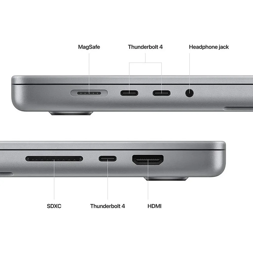 Apple MacBook Pro-2023, 14.2" Liquid Retina XDR Display, M2 Max Chip with 12 Core CPU & 30 Core GPU, 32GB RAM, 1TB SSD, FaceTime HD 1080p Camera, Backlit ENG Magic Keyboard, Space Gray | MPHG3 - Image 5