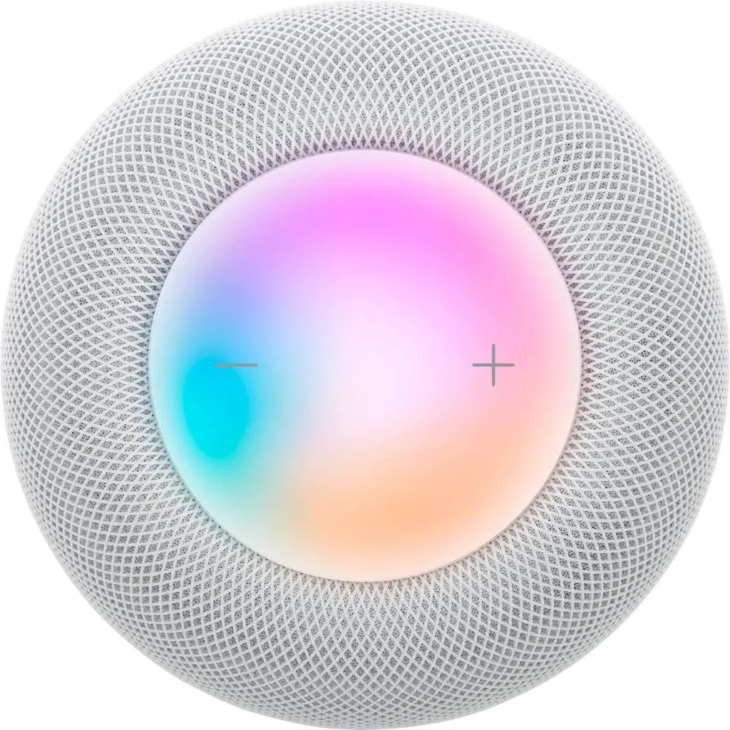 Apple HomePod Gen 2 Smart Speaker, Control Playback & Smart Home Devices, Siri Built-In for Voice Control, Wi-Fi, BT 5.0, 1x 4" Woofer & 5x Tweeters, Humidity Sensors, White | MQJ83LL/A / MDEY4LL/A - Image 2