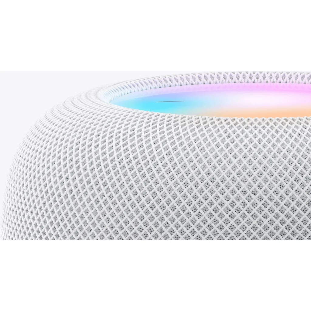Apple HomePod Gen 2 Smart Speaker, Control Playback & Smart Home Devices, Siri Built-In for Voice Control, Wi-Fi, BT 5.0, 1x 4" Woofer & 5x Tweeters, Humidity Sensors, White | MQJ83LL/A / MDEY4LL/A - Image 3