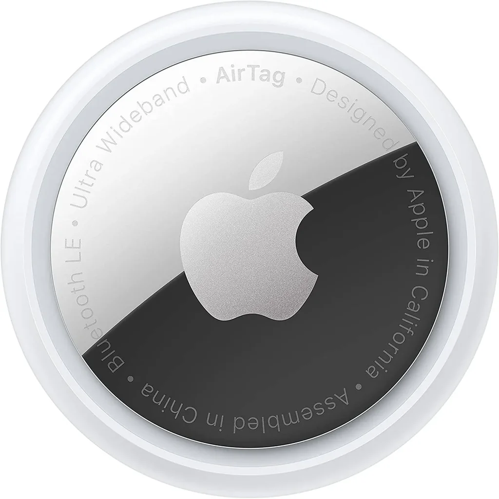 Apple AirTag, Track & Locate with Find My Network, See Direction, Distance & Map Location, Find Items by Asking Siri, Use with Keys, Wallet, Bags & More, Single Pack, White | MX532ZE/A