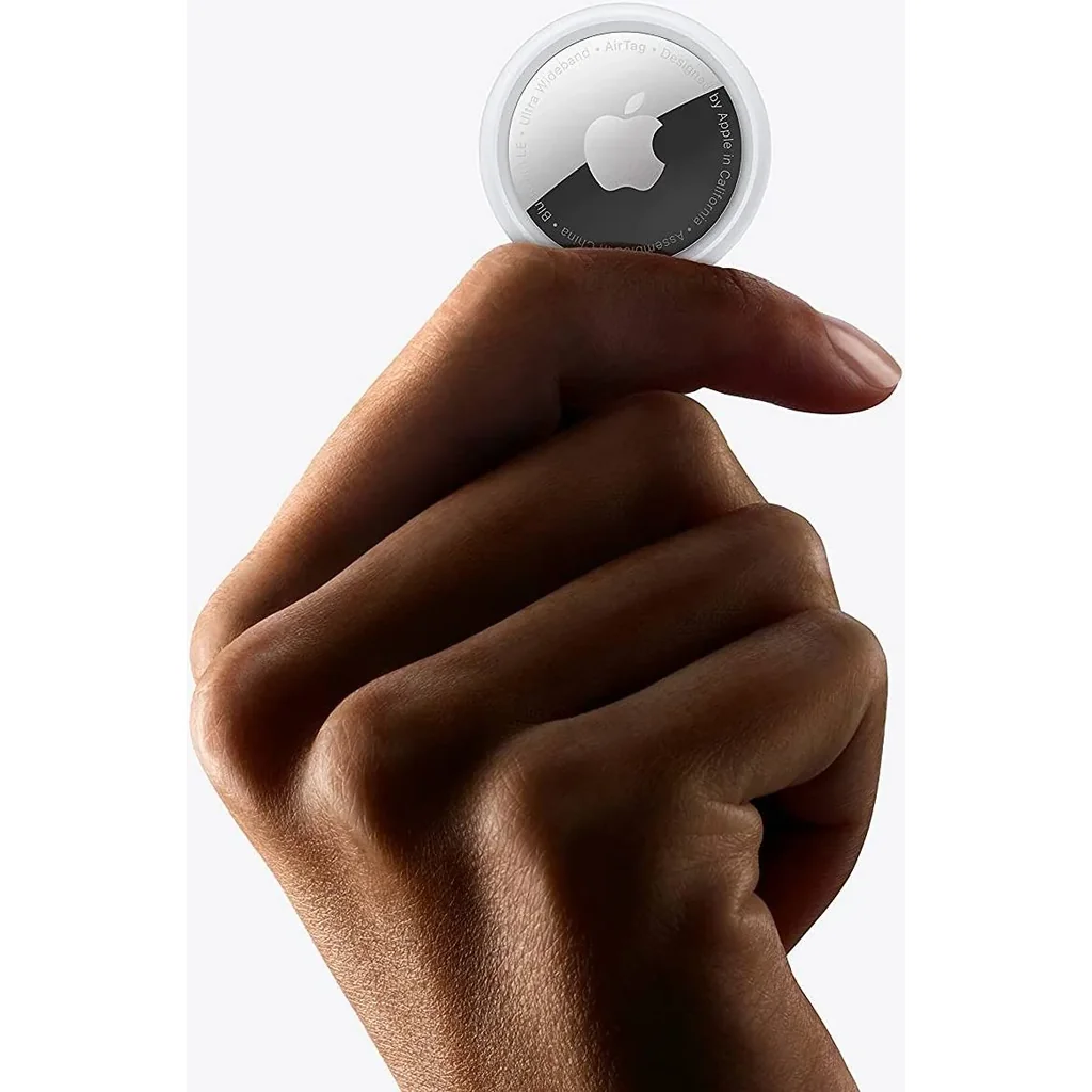 Apple AirTag, Track & Locate with Find My Network, See Direction, Distance & Map Location, Find Items by Asking Siri, Use with Keys, Wallet, Bags & More, Single Pack, White | MX532ZE/A - Image 3