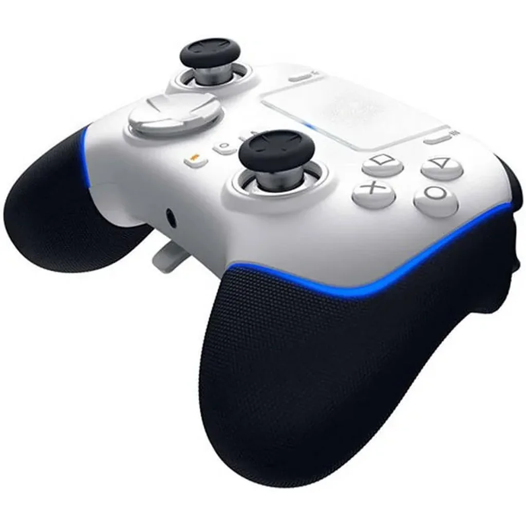 Razer Wolverine V2 Pro Wireless Gaming Controller for PlayStation 5/PC, Mecha-Tactile Action Buttons, 8-Way Microswitch D-Pad, HyperTrigger, 6 Remapable Buttons, Chroma RGB, White | RZ06-04710200-R3G1 - Image 3
