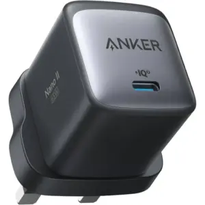 Anker Nano II 65W USB C GaN Prime Charger, Downsized Design, Powered by GaN II Technology, PPS Super Fast Charging, Multi Device Adapter, SA/KW/AE/SG/MY/HK Plug, Black | A2663K11